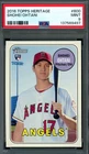 2018 Topps Heritage Shohei Ohtani #600 RC Angels Graded PSA 9 True Rookie Card