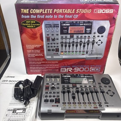 BOSS BR-900CD Digital Multi Track Recorder -please Read