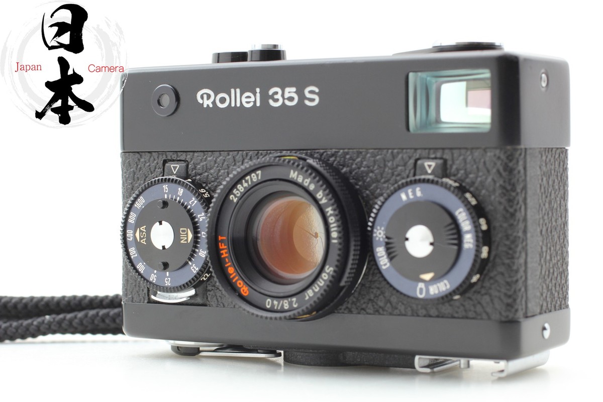 Read 【 MINT w/ Strap】 Rollei 35 S Black 35mm Film Camera