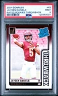 2024 Panini Donruss Rated Rookies Throwback #43 Jayden Daniels PSA 9