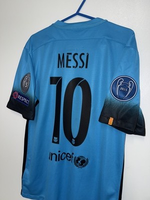 Messi 10 Barcelona 2015/16 third Football Shirt Nike futbol