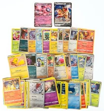 Pokemon TCG Card Lot of 100 Cards PLUS TWO ULTRA RARES