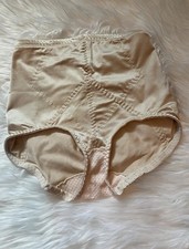 Vintage 1990s Cupid beige Nylon Granny Panties size medium
