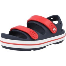 Crocs Kids Crocband Cruiser Sandal Navy Red