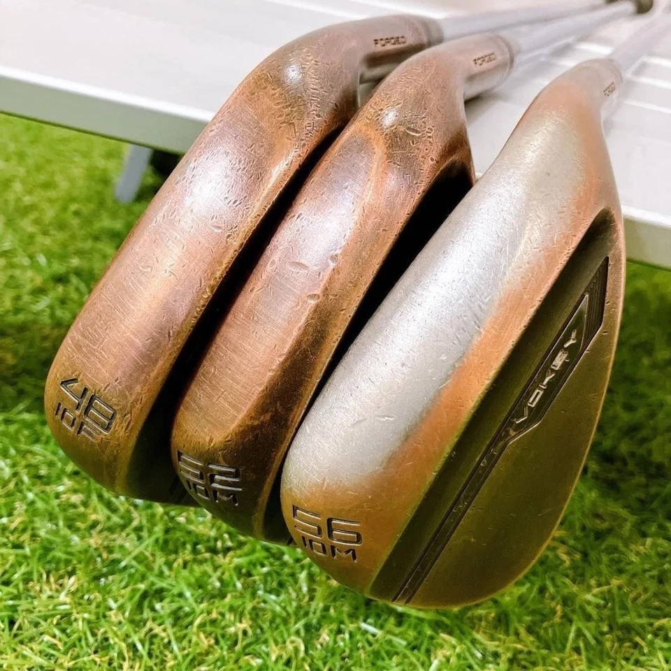 Titleist VOKEY FORGED BRUSHED COPPER 3pcs Wedge Set 48°52°56° Flex-S200 DG - Image 4 of 4