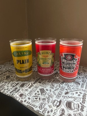 Georges Briard Heinz Heinz s Tomato Soup Drinking Glasses  Set Of 3