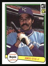1982 Donruss #70 Amos Otis