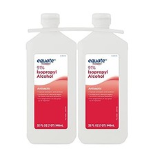 91 Isopropyl Alcohol Liquid Antiseptic, 32 fl oz, Twin Pack