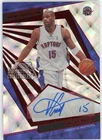 Vince Carter 2021-22 Panini Revolution Asia Autograph Card #AG-VCT