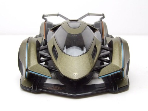 Modellino auto Lamborghini V12 Vision Gran Turismo verde opaco 1:18 Maisto - Foto 7 di 10
