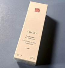 U BEAUTY THE PLASMA Lip Compound-POPPY-.5 Fl Oz / 15 mL  New In Box SEALED