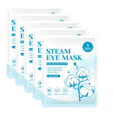 5 Packs Steam Eye Masks for Dry Eyes, Eye Heating Pad Warm Compress for Eyes Str