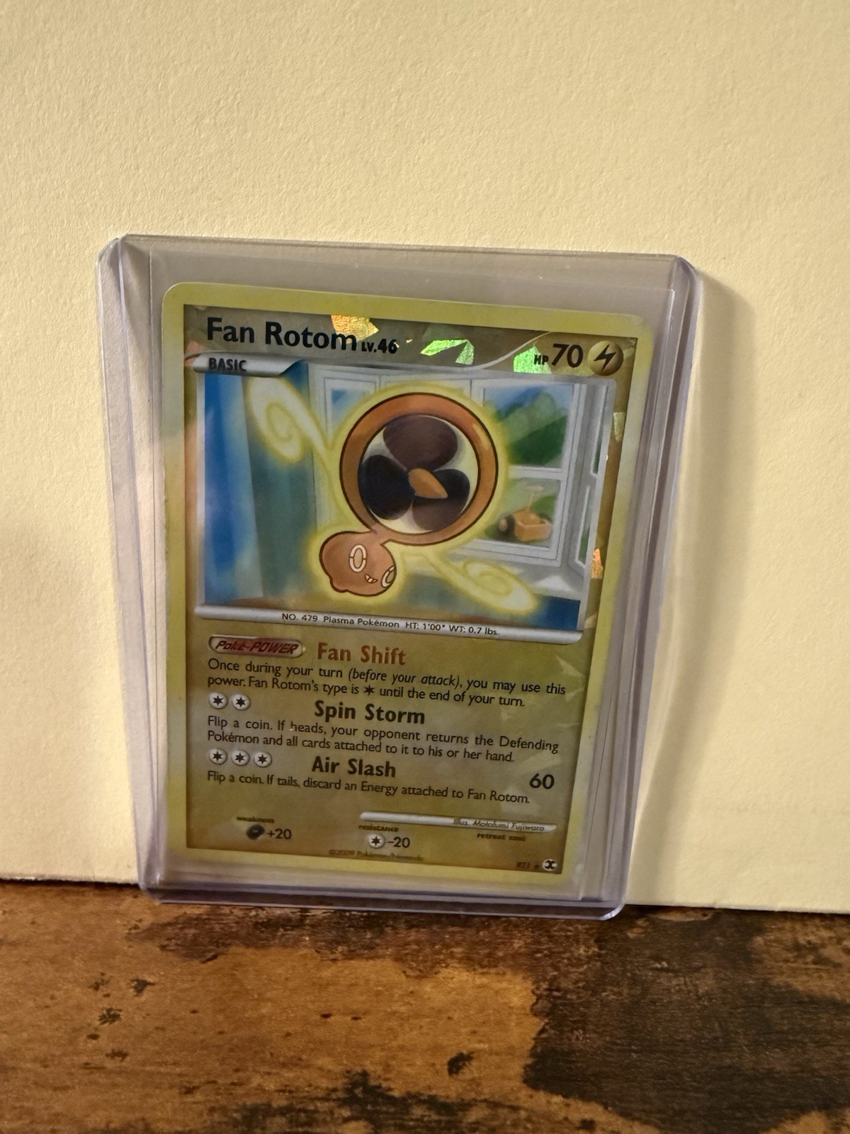 Fan Rotom RT1/6 Rising Rivals Reverse Holo