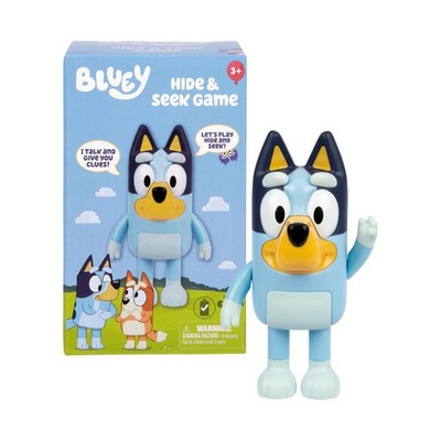 Interactive Bluey Hide and Seek Toy Figure 6 Inch Musical Active Play Fun
