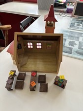 Vintage & Rare 1980’s Sylvanian Family School, Furniture And Books