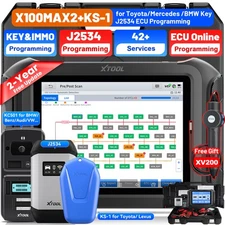 XTOOL X100 MAX2 KS1 KC501 IMMO Key Programmer J2534 Programming Diagnostic Tool