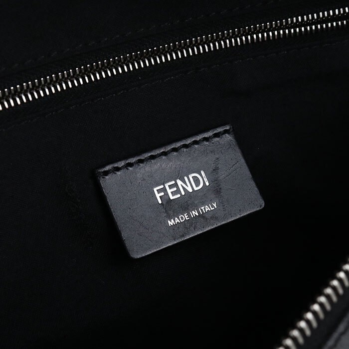 Used excellent condition FENDI body bag 7VA562 belt bag diagonal men s black image 6
