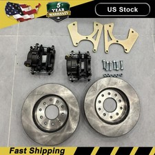 Motors Bolt-on Rear Disc Brake Conversion Kit Fits For Gm 10 Bolt And 12 Bolt Us