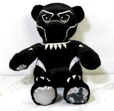 Build a Bear Black Panther Plush Stuffed Animal Marvel Comics Movie Doll Toy