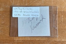 Whitey Kurowski Stl Cardinals 5x AS 3x WSC Si...