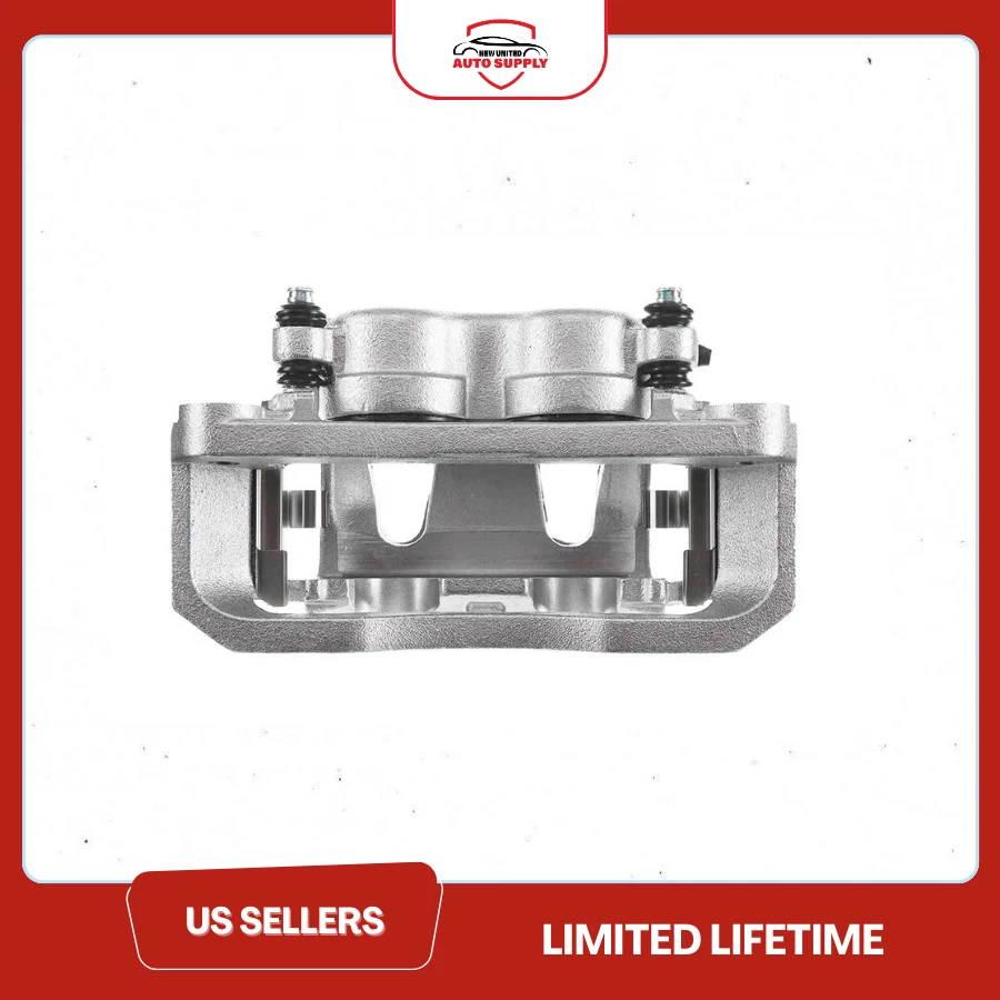 Soporte de pinza de freno delantero izquierdo para Ford E-250 E-350 Econoline E-450 Super Duty Foto 2 de 2