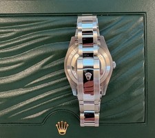 Rolex Datejust II 116300 Black Stick Oyster Bracelet Steel Bezel 41 mm WOW!! 3