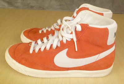 Nike Blazer Mid '77 Vintage Suede Red Orange  White CZ1088-600  Size 9.5 US