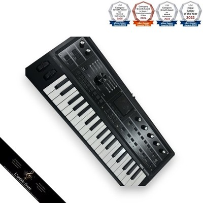 KORG microKORG2 MBK Metallic Black Synth Keyboard MIDI Netzteil enthalten