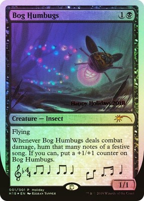 MTG FOIL Bog Humbugs(Holiday) - Promo #018 | eBay