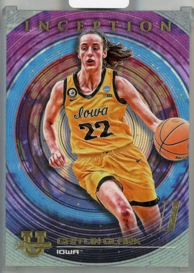 2022-23 Bowman Inception University - Caitlin Clark #68 for sale