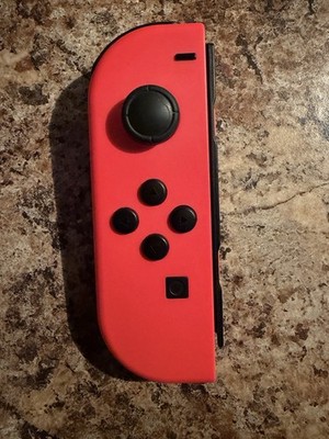 Nintendo Switch Joy-Con (L) Neon Red HAC-015 OEM Left Controller Tested