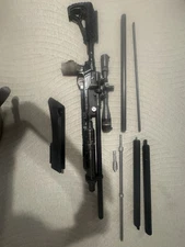 Custom Air Venturi Avenge-X .25 — Lothar Walther, CF Bottle, Saber Chassis