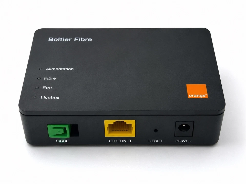 Huawei HG8010Hv3 ONT GPON Fibre Optique SC/APC Gigabit Ethernet Orange FTTH - Photo 3/3