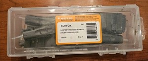 Walter 54B155 Surfox 305 Wide Carbon Fiber Brush with Removable Rings  Pack Of 5