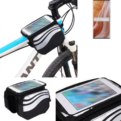 Rahmentasche Fahrradtasche Fahrradhalterung für ZTE Axon 40 Ultra Fahrrad Rahme