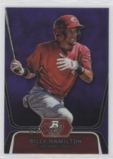 2012 Bowman Platinum Prospects Retail Purple Refractor Billy Hamilton #BPP16 0w8
