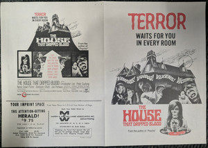 Horror movie Press books, all from the seventies, set of 6 in exc cond