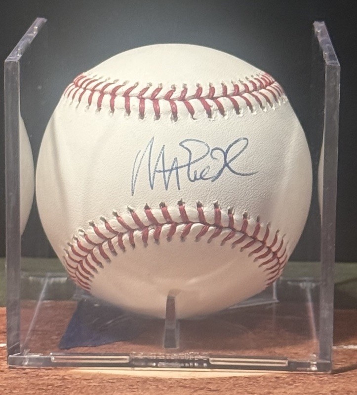 Dodgers Magic Johnson Authentic Signed MLB Baseball Autographed PSA DNA Witness