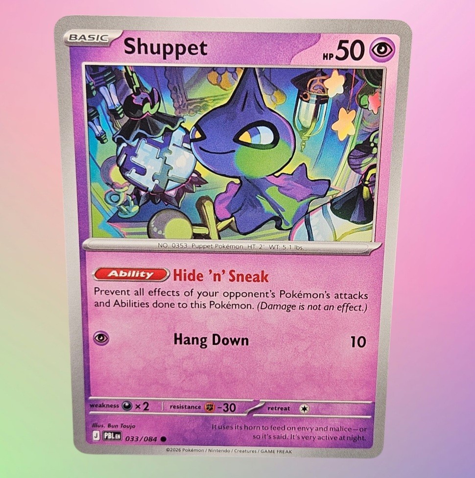 2026 Pokemon ME05: Pitch Black - Shuppet #33