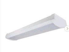 Commercial Electric 1-Pack 48 in. 4000 Lumens Integ LED White Wraparound Light