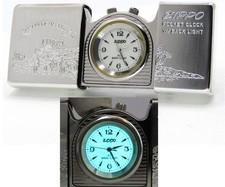 Orologio da tasca Zippo moto e cavallo serbatoio tempo funzionante retroilluminazione 1996