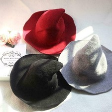 56-58cm Adult Black Witch Hat Halloween Witches Fancy Sale Hot Costume S7X7