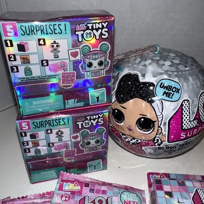 Lot Of NEW LOL Surprise Dolls Bling Series Pet Tiny Toys PLUS