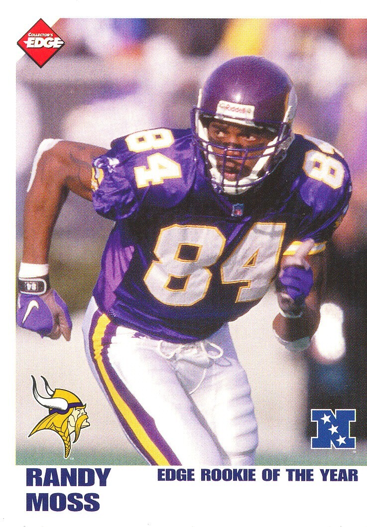SUPER-BOWL XXXIII Randy Moss VIKINGS Marshall THUNDERING-HERD HOF