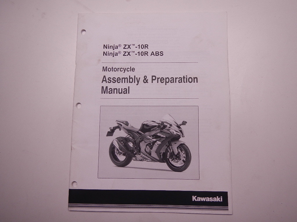 2016 Kawasaki Ninja ZX-10R ABS Motorcycle Assembly & Preparation