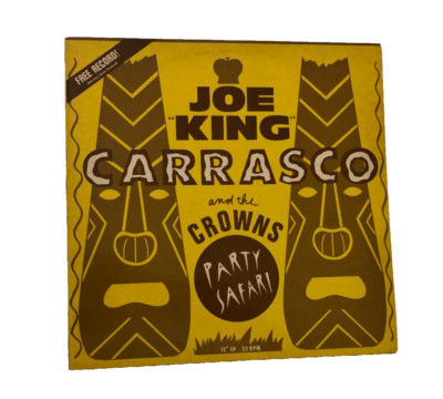 Joe ''King'' Carrasco Crowns Party HNEP 3301 Hannibal 1981 Vintage 12'' EP Vinyl NM