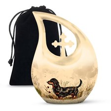 Dog Adult Men  Women Urn Large Memorial Cremation Urn For Human Ashes 10 Inch