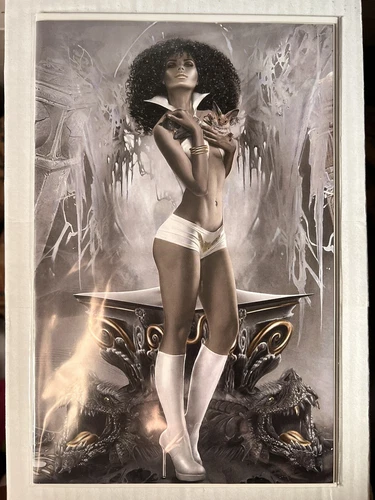 SACRED SIX #1 NATALI SANDERS VIRGIN CONNECTING EXCLUSIVE VAMPIRELLA NM/M