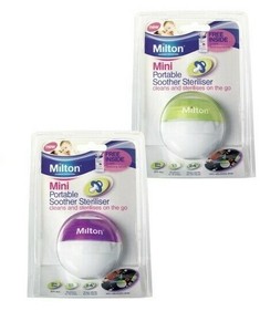 milton portable soother steriliser