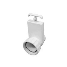 0550-20 Magic Plastics Uni-Body Slide Valve 2" Slip x 2" Swivel FBT White